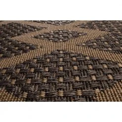 Hampton Bay Santorini Chevron Diamonds Natural/Pebble 8 ft. x 10 ft. Indoor/Outdoor Area Rug -Hampton Bay Shop natural pebble hampton bay outdoor rugs 1702up80 106p c3 1000