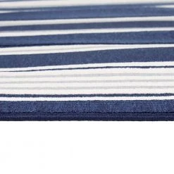 Hampton Bay Stripes Navy/White 5 ft. x 7 ft. Indoor/Outdoor Area Rug -Hampton Bay Shop navy hampton bay outdoor rugs 3004181 40 1000