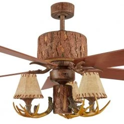 Hampton Bay Lodge 52 in. LED Nutmeg Ceiling Fan with Light and Remote Control 25 Hampton Bay Lodge 52 in. LED Nutmeg Ceiling Fan with Light and Remote Control -Hampton Bay Shop nutmeg hampton bay ceiling fans with lights yg098b nm 76 1000