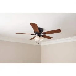 Hampton Bay Blair 52 in. LED Indoor Oil-Rubbed Bronze Ceiling Fan with Light Kit 12 Hampton Bay Blair 52 in. LED Indoor Oil-Rubbed Bronze Ceiling Fan with Light Kit -Hampton Bay Shop oil rubbed bronze hampton bay ceiling fans with lights 51732 40 1000