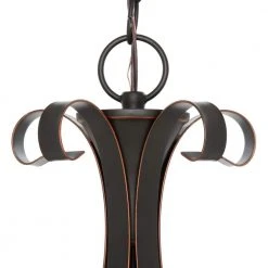 Hampton Bay Westwood 5-Light Oil-Rubbed Bronze Chandelier with Frosted White Glass Shades 18 Hampton Bay Westwood 5-Light Oil-Rubbed Bronze Chandelier with Frosted White Glass Shades -Hampton Bay Shop oil rubbed bronze hampton bay chandeliers iay8115a 4 a0 1000