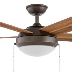Hampton Bay Claret 52 in. Indoor Oil Rubbed Bronze Ceiling Fan with Light Kit -Hampton Bay Shop oiled rubbed bronze hampton bay ceiling fans with lights sw20006 orb 77 1000