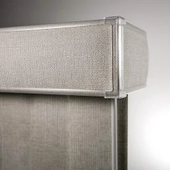 Hampton Bay Pearl Gray Room Darkening 3.5 in. Vertical Blind Kit for Sliding Door or Window - 78 in. W x 84 in. L -Hampton Bay Shop pearl gray hampton bay vertical blinds 10793478808441 40 1000