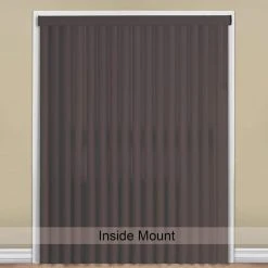 Hampton Bay Pearl Gray Room Darkening 3.5 in. Vertical Blind Kit for Sliding Door or Window - 78 in. W x 84 in. L -Hampton Bay Shop pearl gray hampton bay vertical blinds 10793478808441 77 1000