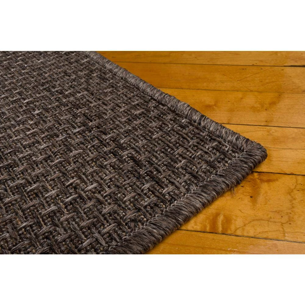 Hampton Bay Santorini Long Floats Pebble/Natural 5 ft. x 8 ft. Indoor/Outdoor Area Rug 6 Hampton Bay Santorini Long Floats Pebble/Natural 5 ft. x 8 ft. Indoor/Outdoor Area Rug - Image 6