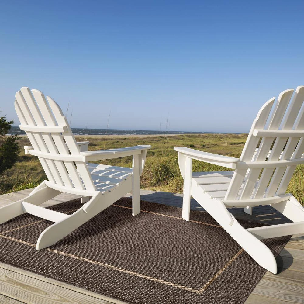 Hampton Bay Santorini Long Floats Pebble/Natural 5 ft. x 8 ft. Indoor/Outdoor Area Rug 2 Hampton Bay Santorini Long Floats Pebble/Natural 5 ft. x 8 ft. Indoor/Outdoor Area Rug - Image 2