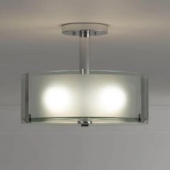 Hampton Bay Bourland 14 in. 3-Light Polished Chrome Semi-Flush Mount Kitchen Ceiling Light Fixture 11 Hampton Bay Bourland 14 in. 3-Light Polished Chrome Semi-Flush Mount Kitchen Ceiling Light Fixture -Hampton Bay Shop polished chrome hampton bay flush mount lights cp0902 c3 1000