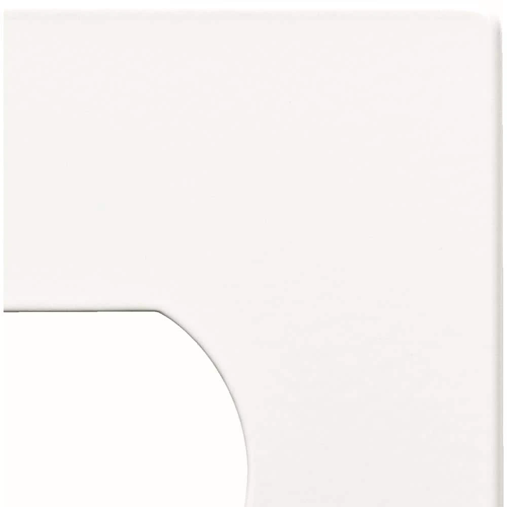 Hampton Bay White 1-Gang Duplex Outlet Wall Plate (1-Pack) 2 Hampton Bay White 1-Gang Duplex Outlet Wall Plate (1-Pack) - Image 2