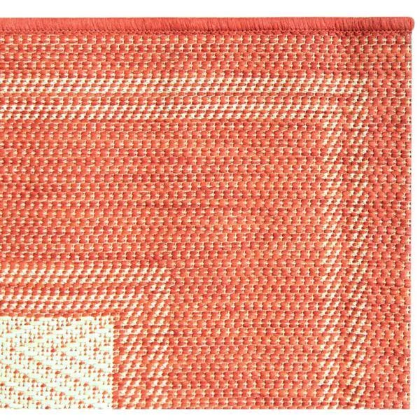 Hampton Bay Border Red/Beige 5 ft. x 7 ft. Indoor/Outdoor Area Rug 5 Hampton Bay Border Red/Beige 5 ft. x 7 ft. Indoor/Outdoor Area Rug - Image 5
