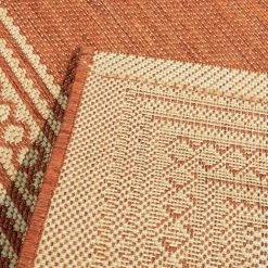 Hampton Bay Rust with Tan Border 9 ft. 2 in. x 12 ft. Indoor/Outdoor Area Rug 13 Hampton Bay Rust with Tan Border 9 ft. 2 in. x 12 ft. Indoor/Outdoor Area Rug -Hampton Bay Shop rust hampton bay outdoor rugs 3091243 66 1000