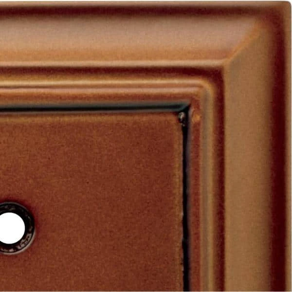 Hampton Bay Brown 1-Gang Duplex Outlet Wall Plate (1-Pack) 3 Hampton Bay Brown 1-Gang Duplex Outlet Wall Plate (1-Pack) - Image 3