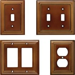Hampton Bay Brown 1-Gang Duplex Outlet Wall Plate (1-Pack) 12 Hampton Bay Brown 1-Gang Duplex Outlet Wall Plate (1-Pack) -Hampton Bay Shop saddle hampton bay outlet wall plates w10766 sdl uh a0 1000