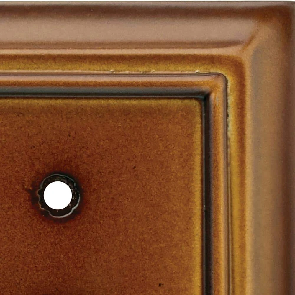 Hampton Bay Brown 1-Gang Decorator/Rocker Wall Plate (1-Pack) 3 Hampton Bay Brown 1-Gang Decorator/Rocker Wall Plate (1-Pack) - Image 3