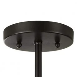 Hampton Bay Hastings 4-Light Satin Bronze Industrial Caged Drum Chandelier -Hampton Bay Shop satin bronze hampton bay chandeliers hb2591 34 1d 1000