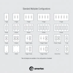 Hampton Bay Tiered 1 Gang Rocker Metal Wall Plate - Satin Nickel (2-Pack) -Hampton Bay Shop satin nickel hampton bay rocker light switch plates 84rnhb 2 a0 1000