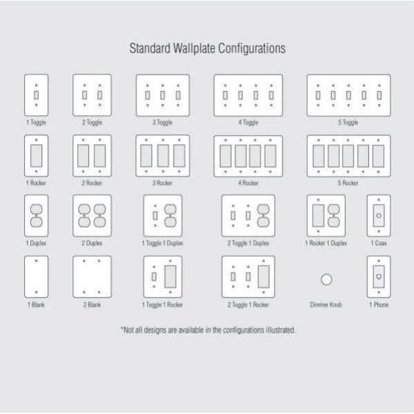 Hampton Bay Hancock Satin Nickel 1-Gang Decorator/Rocker Wall Plate 2 Hampton Bay Hancock Satin Nickel 1-Gang Decorator/Rocker Wall Plate - Image 2