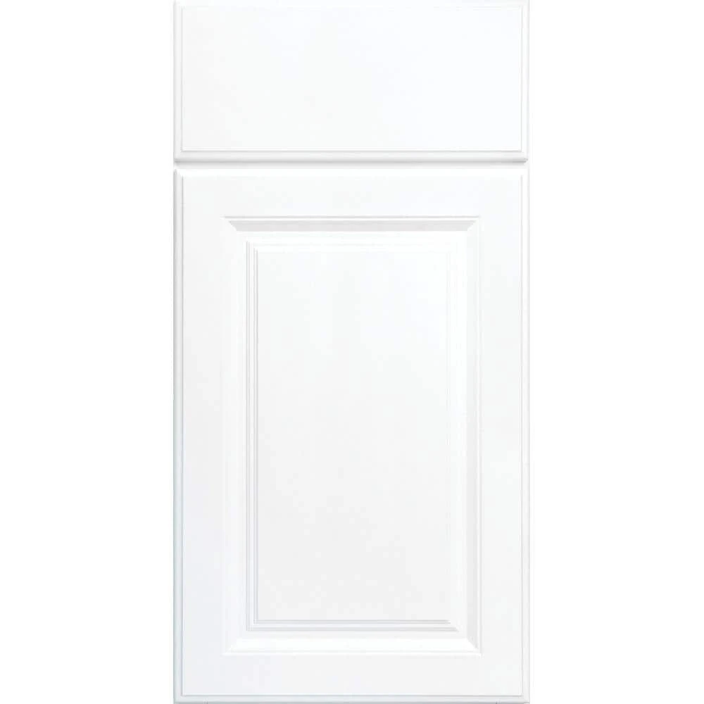 Hampton Bay Hampton Assembled 12x34.5x21 in. Bathroom Vanity Drawer Base Cabinet with Ball-Bearing Drawer Glides in Satin White 10 Hampton Bay Hampton Assembled 12x34.5x21 in. Bathroom Vanity Drawer Base Cabinet with Ball-Bearing Drawer Glides in Satin White - Image 10