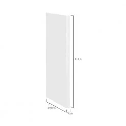 Hampton Bay 24 in. W x 34.5 in. H Dishwasher End Panel in Satin White -Hampton Bay Shop satin white hampton bay kitchen cabinet end panels kadep sw 40 1000
