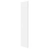 Hampton Bay 24 in. W x 84 in. H Refrigerator End Panel in Satin White