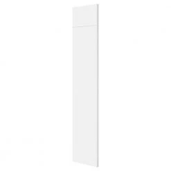 Hampton Bay 24 in. W x 84 in. H Refrigerator End Panel in Satin White
