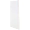 Hampton Bay 12 in. W x 30 in. H Matching Wall Cabinet End Panel in Satin White (2-Pack)