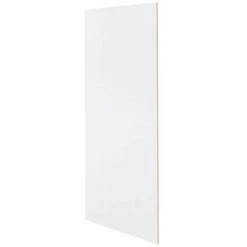 Hampton Bay 12 in. W x 30 in. H Matching Wall Cabinet End Panel in Satin White (2-Pack)