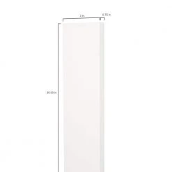Hampton Bay 3 in. W x 30 in. H Cabinet Filler in Satin White (Master Pack) -Hampton Bay Shop satin white hampton bay kitchen cabinet moulding kafs330 sw 40 1000