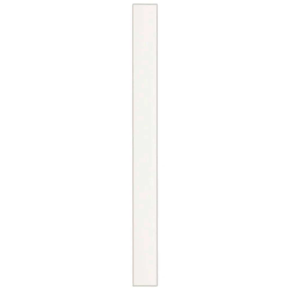 Hampton Bay 3 in. W x 36 in. H Cabinet Filler in Satin White 1 Hampton Bay 3 in. W x 36 in. H Cabinet Filler in Satin White