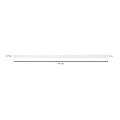 Hampton Bay 3 in. W x 91.5 in. H Cabinet Filler in Satin White (Master Pack) -Hampton Bay Shop satin white hampton bay kitchen cabinet moulding kafs396 sw 40 1000