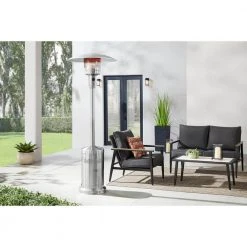 Hampton Bay 48000 BTU Stainless Steel Patio Heater