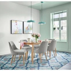 Hampton Bay Star Moroccan Teal/Coral 9 ft. x 12 ft. Floral Indoor/Outdoor Area Rug 15 Hampton Bay Star Moroccan Teal/Coral 9 ft. x 12 ft. Floral Indoor/Outdoor Area Rug -Hampton Bay Shop teal coral hampton bay outdoor rugs 3004126 fa 1000