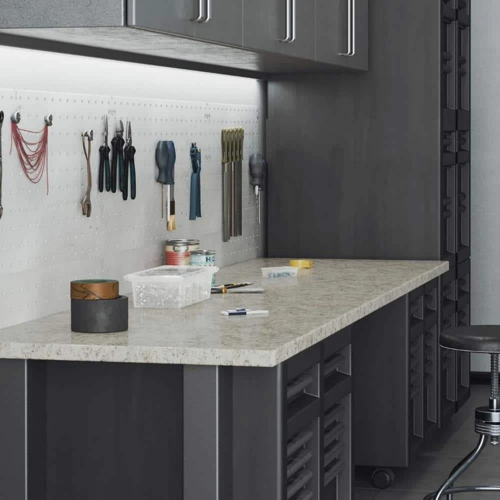 Hampton Bay Laminate End Cap Kit in Typhoon Ice with Full Wrap Ogee Edge 10 Hampton Bay Laminate End Cap Kit in Typhoon Ice with Full Wrap Ogee Edge - Image 10