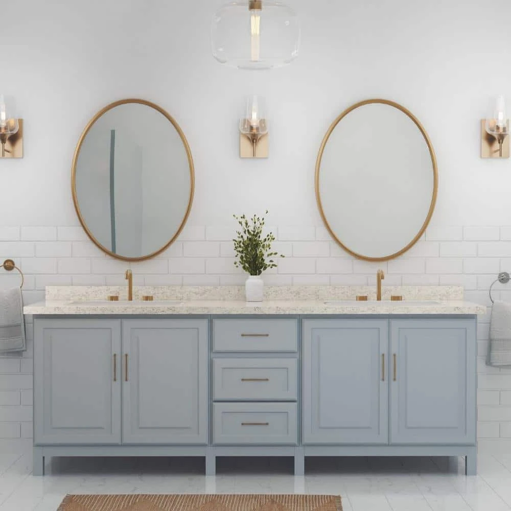 Hampton Bay Wilsonart 8 ft. Laminate Countertop Kit Included in Textured Typhoon Ice Quarry with Eased Edge 11 Hampton Bay Wilsonart 8 ft. Laminate Countertop Kit Included in Textured Typhoon Ice Quarry with Eased Edge - Image 11