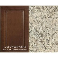 Hampton Bay Wilsonart 6 ft. Laminate Countertop in Textured Typhoon Ice with Full Wrap Ogee Edge 10 Hampton Bay Wilsonart 6 ft. Laminate Countertop in Textured Typhoon Ice with Full Wrap Ogee Edge -Hampton Bay Shop typhoon ice hampton bay laminate countertops 495252v6 40 1000