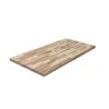 Hampton Bay 4 ft. L x 26 in. D Unfinished Acacia Solid Wood Butcher Block Countertop With Square Edge