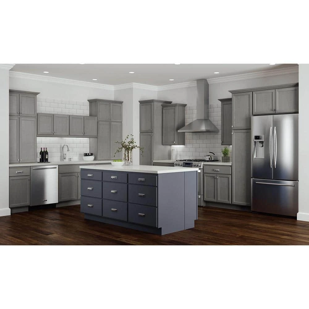 Hampton Bay Hampton Unfinished Beech Recessed Panel Stock Assembled Base Kitchen Cabinet (24 in. x 34.5 in. x 24 in.) 7 Hampton Bay Hampton Unfinished Beech Recessed Panel Stock Assembled Base Kitchen Cabinet (24 in. x 34.5 in. x 24 in.) - Image 7