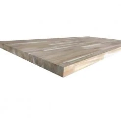 Hampton Bay 4 ft. L x 25 in. D Unfinished Acacia Butcher Block Countertop in With Standard Edge -Hampton Bay Shop unfinished hampton bay butcher block countertops tp ac 003 1d 1000