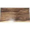 Hampton Bay 4 ft. L x 25 in. D Finished Saman Solid Wood Butcher Block Countertop With Live Edge