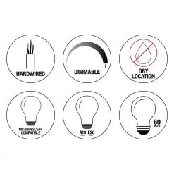 Hampton Bay Bercello Estates 15 in. 2-Light Volterra Bronze Semi-Flush Mount with Etched Glass Shade 14 Hampton Bay Bercello Estates 15 in. 2-Light Volterra Bronze Semi-Flush Mount with Etched Glass Shade -Hampton Bay Shop volterra bronze w silver accents hampton bay flush mount lights 08060 40 1000