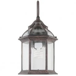 Hampton Bay Wickford 1-Light Weathered Bronze Outdoor Wall Lantern Sconce (2-Pack) -Hampton Bay Shop weathered bronze hampton bay outdoor sconces 7072 2rt 66 1000
