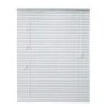 Hampton Bay White 1 in. Room Darkening Aluminum Mini Blind - 65 in. W x 64 in. L (Actual Size 64.5 in. W x 64 in. L)