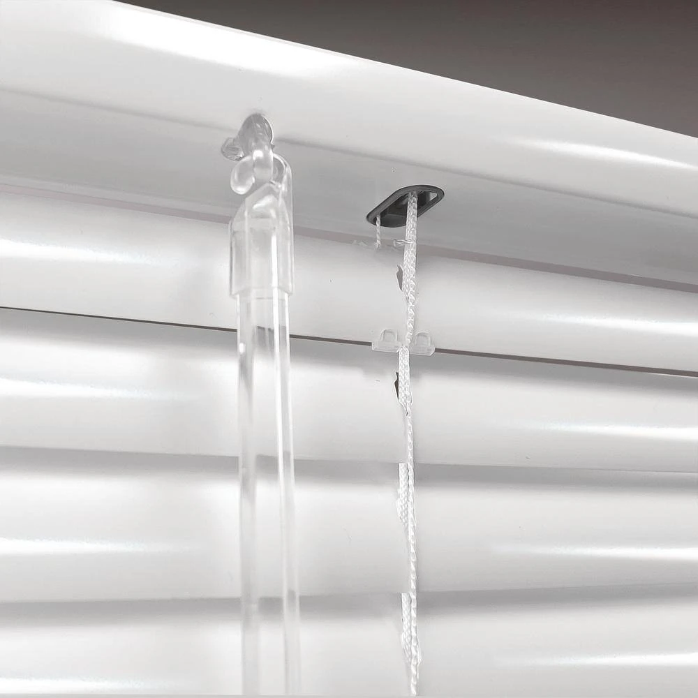 Hampton Bay Aluminum True to size 96x60 Cordless Aluminum with [Slat/vane width (1 in.) 4 Hampton Bay Aluminum True to size 96x60 Cordless Aluminum with [Slat/vane width (1 in.) - Image 4