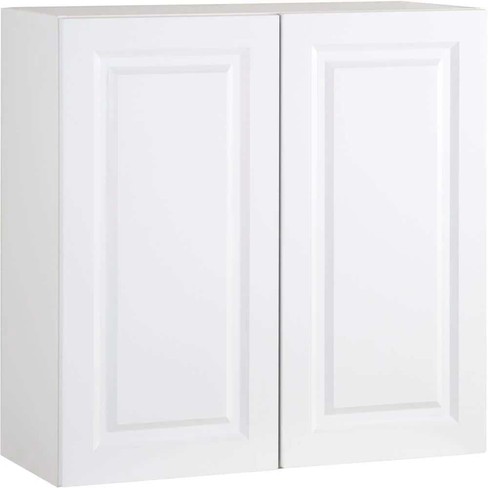 Hampton Bay Benton Assembled 30x30x12 in. Wall Cabinet in White 7 Hampton Bay Benton Assembled 30x30x12 in. Wall Cabinet in White - Image 7