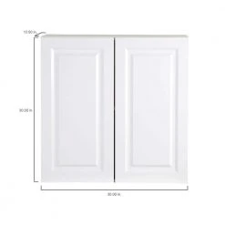 Hampton Bay Benton Assembled 30x30x12 in. Wall Cabinet in White 16 Hampton Bay Benton Assembled 30x30x12 in. Wall Cabinet in White -Hampton Bay Shop white hampton bay assembled kitchen cabinets bt3030w wh 44 1000