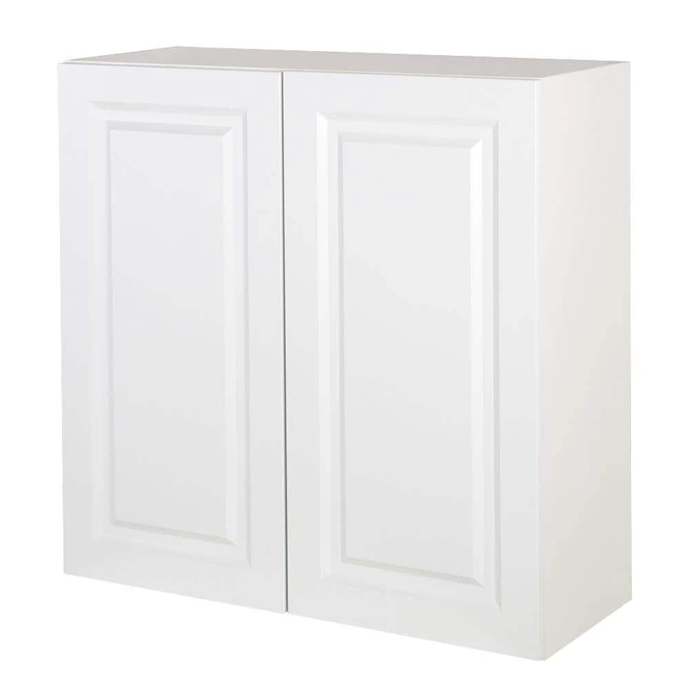 Hampton Bay Benton Assembled 30x30x12 in. Wall Cabinet in White 6 Hampton Bay Benton Assembled 30x30x12 in. Wall Cabinet in White - Image 6