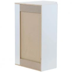 Hampton Bay Cambridge Shaker Assembled 23.64x30x23.64 in. Corner Wall Cabinet with 1 Soft Close Door in White -Hampton Bay Shop white hampton bay assembled kitchen cabinets cm2430c wh fa 1000