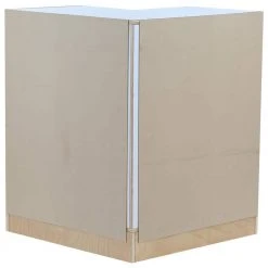Hampton Bay Cambridge Shaker Assembled 27.6x34.5x27.6 in. Lazy Susan Corner Base Cabinet with 2 Soft Close Doors in White -Hampton Bay Shop white hampton bay assembled kitchen cabinets cm2835c wh 66 1000