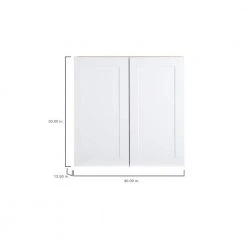 Hampton Bay Cambridge White Plywood Shaker Stock Assembled Wall Cabinet with 2 Soft Close Doors (30 in. x 30 in. x 12.5 in.) 17 Hampton Bay Cambridge White Plywood Shaker Stock Assembled Wall Cabinet with 2 Soft Close Doors (30 in. x 30 in. x 12.5 in.) -Hampton Bay Shop white hampton bay assembled kitchen cabinets cm3030w wh 31 1000
