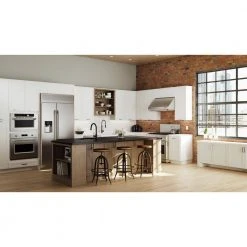 Hampton Bay Designer Series Melvern Assembled 30x30x12 in. Wall Kitchen Cabinet in White -Hampton Bay Shop white hampton bay assembled kitchen cabinets w3030 mlwh 1f 1000
