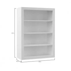 Hampton Bay Designer Series Melvern Assembled 30x42x12 in. Wall Open Shelf Kitchen Cabinet in White 14 Hampton Bay Designer Series Melvern Assembled 30x42x12 in. Wall Open Shelf Kitchen Cabinet in White -Hampton Bay Shop white hampton bay assembled kitchen cabinets wos3042 mlwh 77 1000